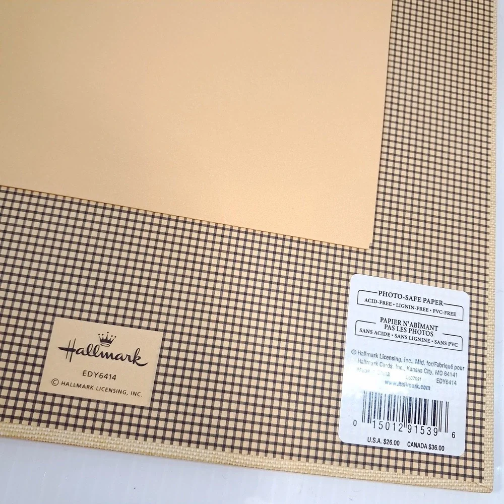 New Hallmark Scrapbook Life Makes The Best Story photo picture album post bound